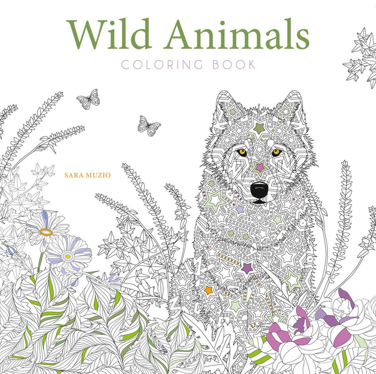 Sterling Publishing Wild Animals Coloring Book (Calm Coloring: Natural Wonders) - 9788854418394 Sterling Publishing Wild Animals Coloring Book (Calm Coloring: Natural Wonders) - 9788854418394