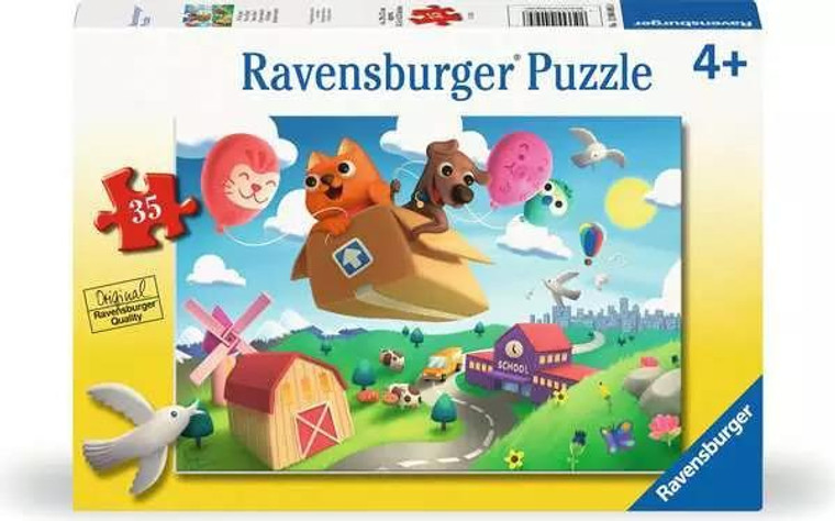 Ravensburger Children’s Jigsaw Puzzle We're Flying! - 35 Pieces Puzzle - 4005555040958 Ravensburger Children’s Jigsaw Puzzle We're Flying! - 35 Pieces Puzzle - 4005555040958