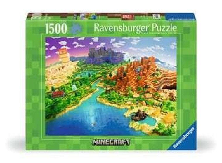 Ravensburger World Of Minecraft -1500 Piece Puzzle - 4005555004332
