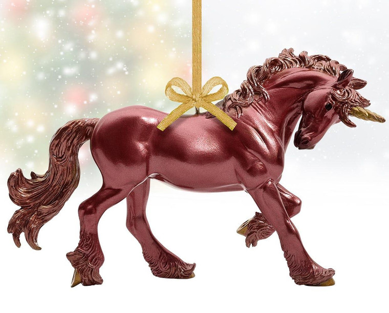 Reeves International Scarlet | Unicorn Ornament - 019756707293 Reeves International Scarlet | Unicorn Ornament - 019756707293