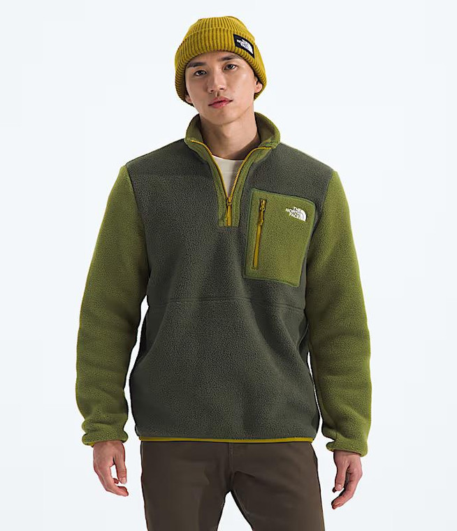 The North Face Men's Yumiori ¼-Zip - New Taupe Green/Woodland