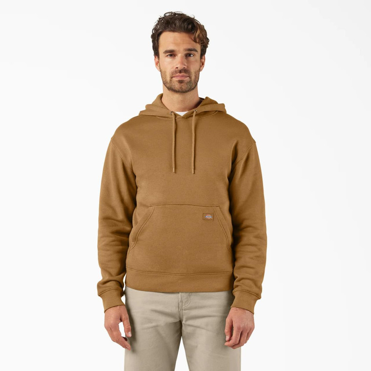 Dickies Midweight Fleece Hoodie - Brown Duck - 196520729535