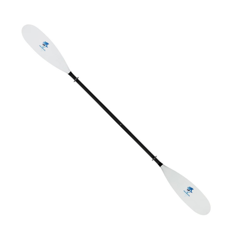Aquabound Sharkie Kids 2 piece Touring Paddle - White - 717320480534