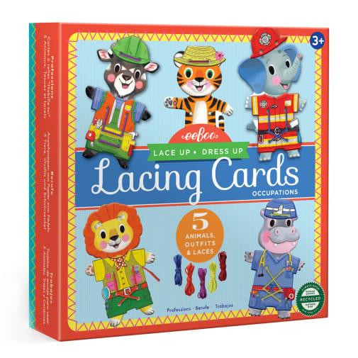 Eeboo Occupations Lacing Card - 689196514852