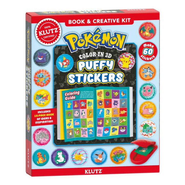 Klutz Pokemon Color-In 3D Stickers - 9781546121985
