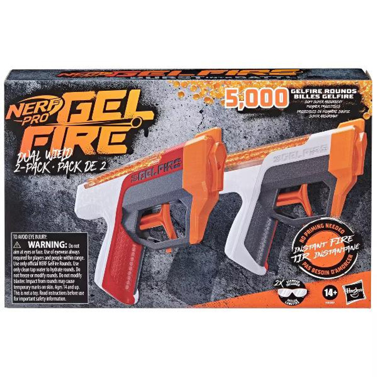 Hasbro, Inc. Nerf Pro Gelfire Dual Wield Blasters - 2pk - 195166235905