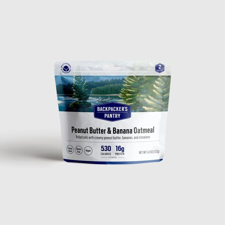 Backpackers Pantry Peanut Butter & Banana Oatmeal - 048143010258