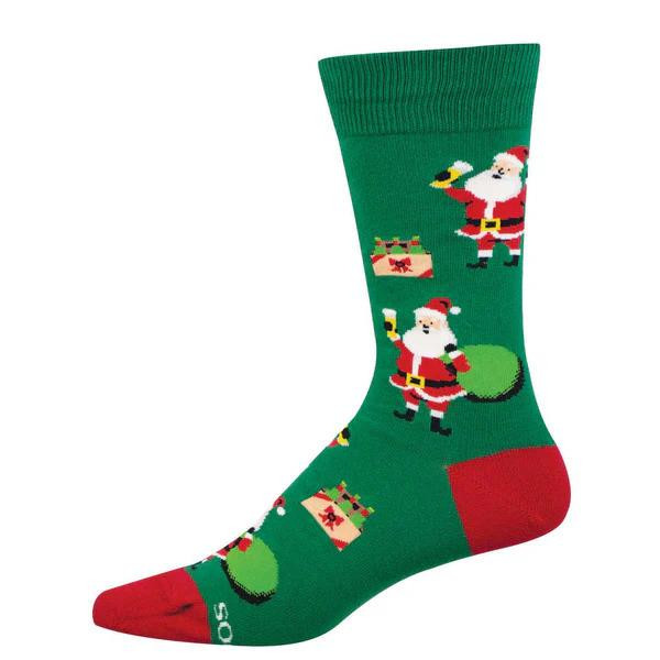 Socksmith Santas Thirsty Socks - 848292025970