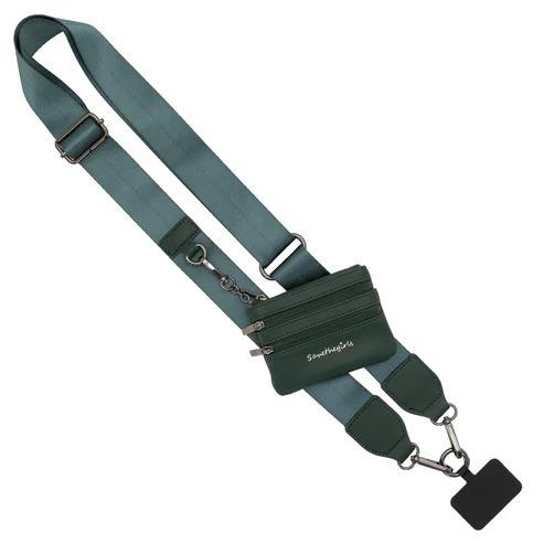 Save The Girls Clip & Go Solid Green Strap - Green - 850048236257