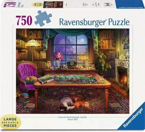 Ravensburger Jigsaw Puzzle Puzzler's Place - 750 Pieces Puzzle - 4005556164448