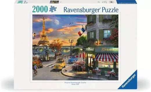 Ravensburger Jigsaw Puzzle Paris Sunset - 2000 Pieces Puzzle - 4005556167166