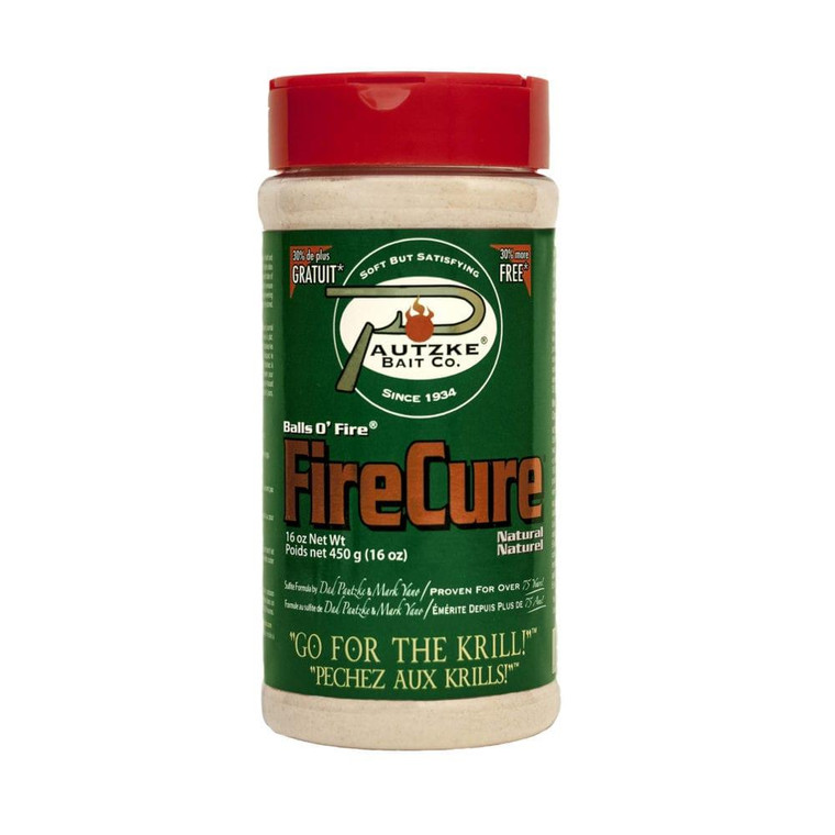 Pautzke Bait Co. Fire Cure – Natural 16 oz - 053398000374