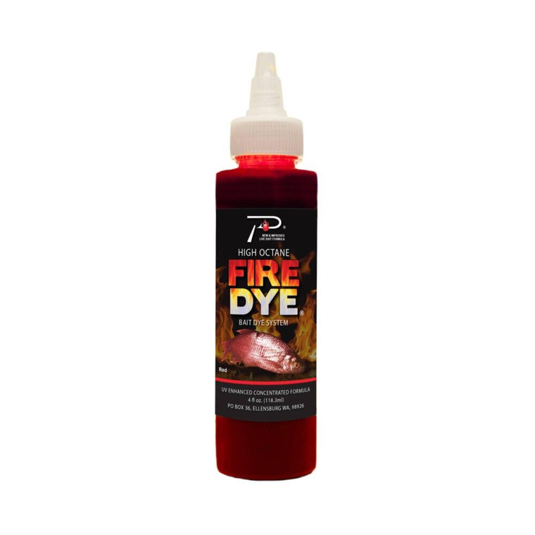 Pautzke Bait Co. Fire Dye Red - 4 Oz - 053398004204