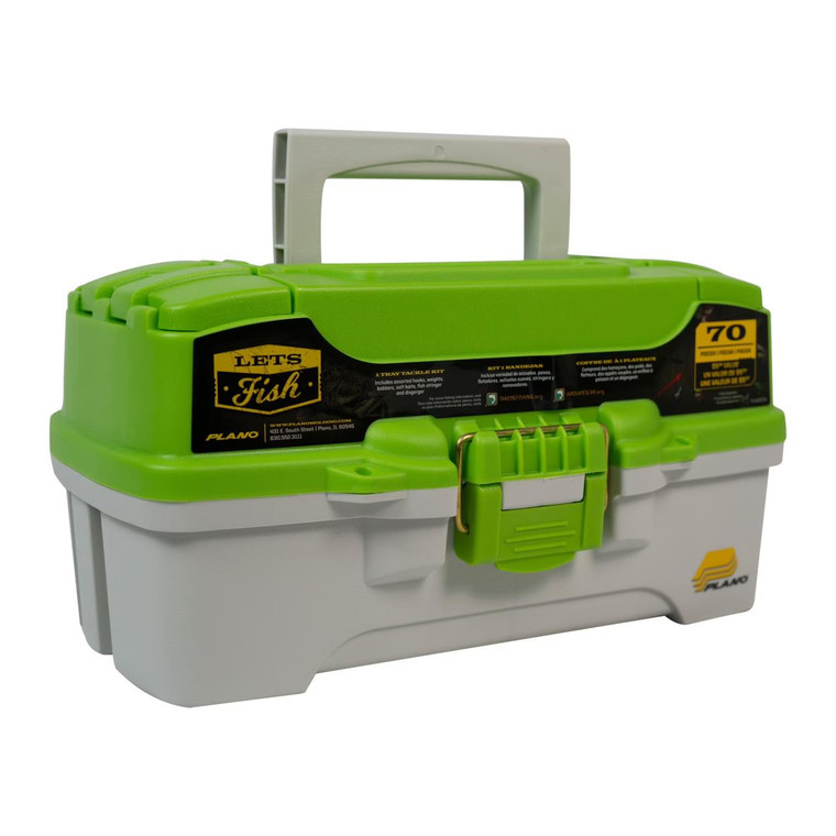 Plano Molding Compan Let's Fish® Three-Tray Tackle Box - 024099500746
