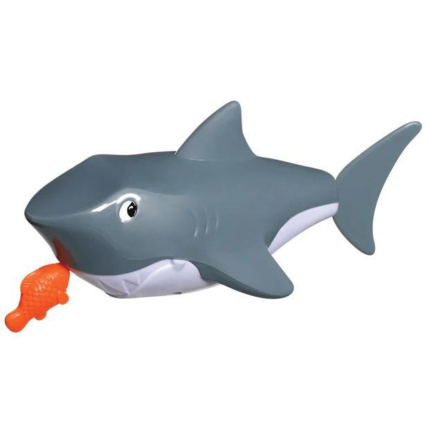 Toysmith Tub Time Pull-String Shark - 085761633452