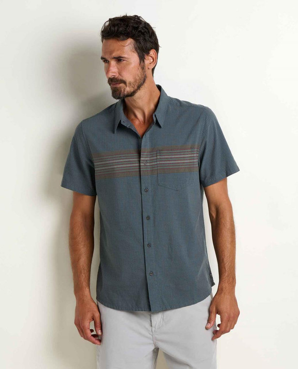Toad & Co. Airscape Shirt - Ink Pattern - 194856296349