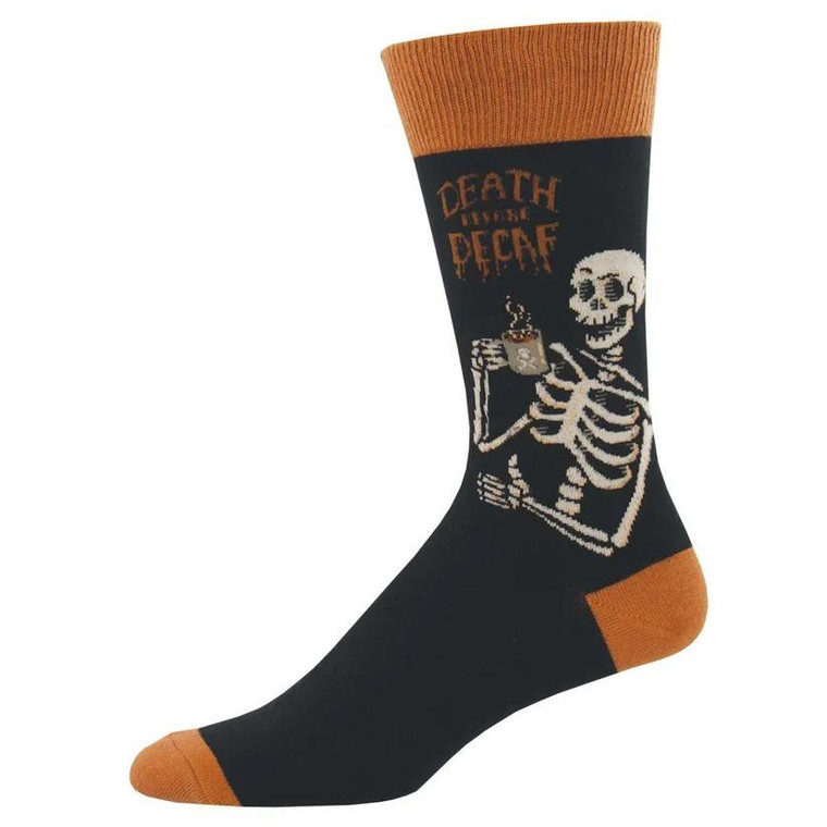 Socksmith Death Before Decaf Socks - 848292028438