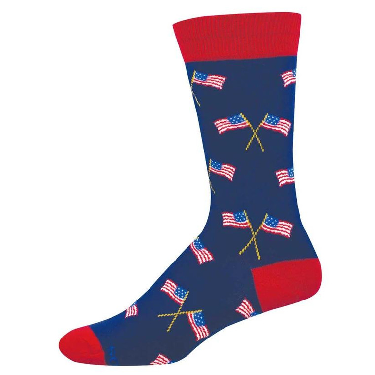Socksmith Patriotic Flags Socks - 848292061091