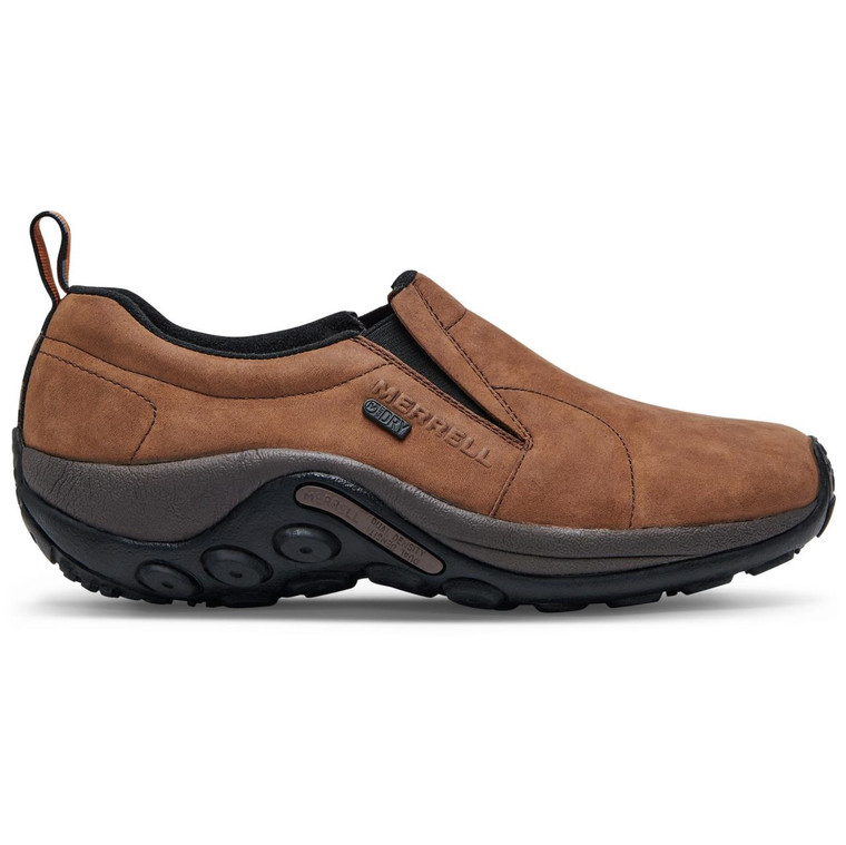 Merrell Men's Jungle Moc Nubuck Waterproof - Brown - 195020668917