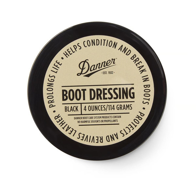 Danner Boot Dressing - Black 4oz - 098397064088
