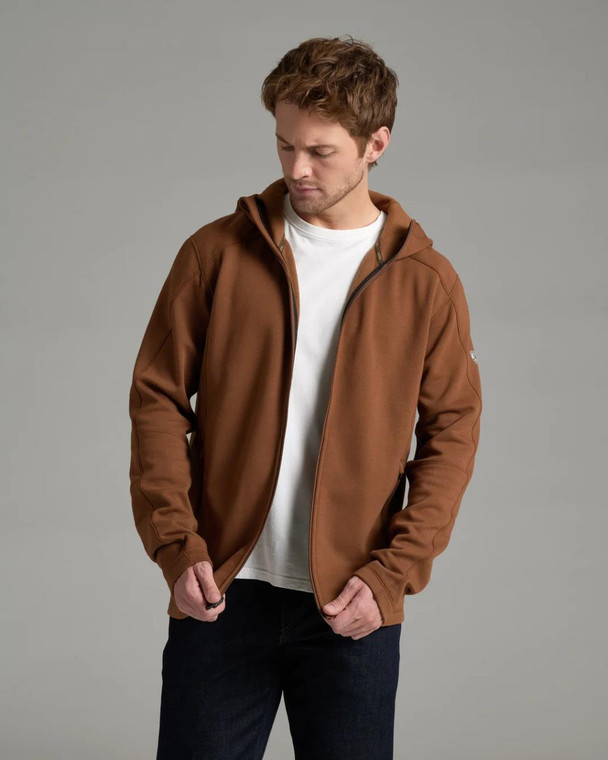Kuhl Men's Spekter™ Full Zip Hoody - Saddle Brown - Yeager's
