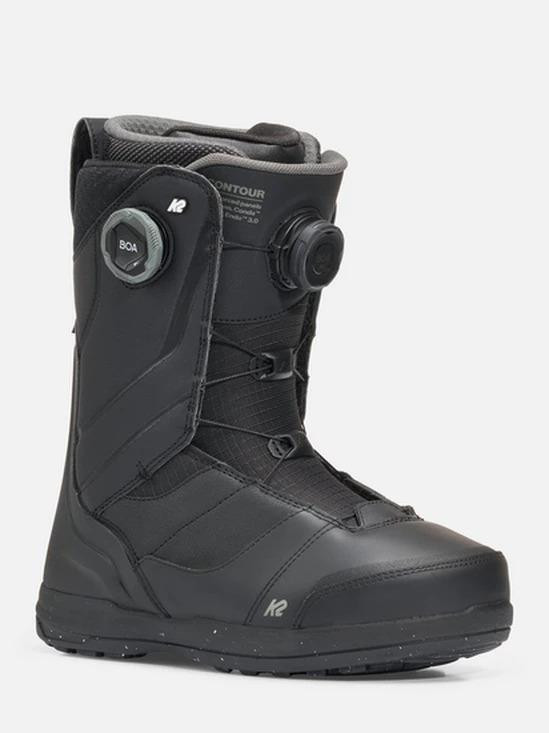 K2 Snowboarding Contour Women's Snowboard Boots 2027- Black - 196222713924