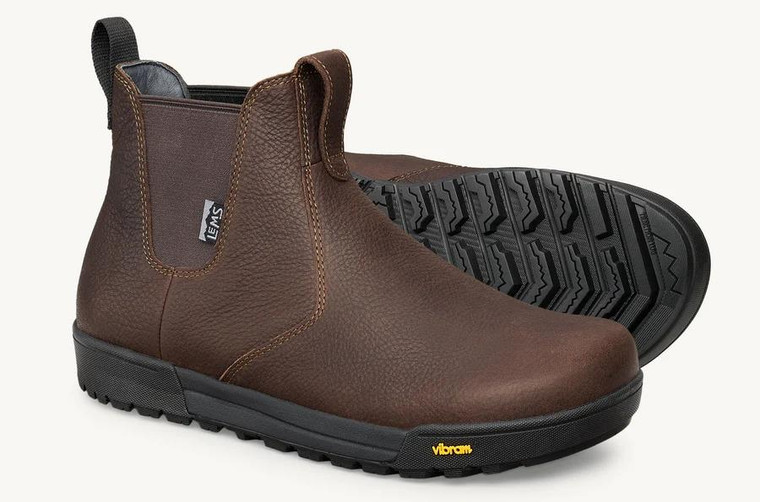 Lems Shoes Chelsea Boot Tuff Pro Waterproof - Dark Roast - 840411638412