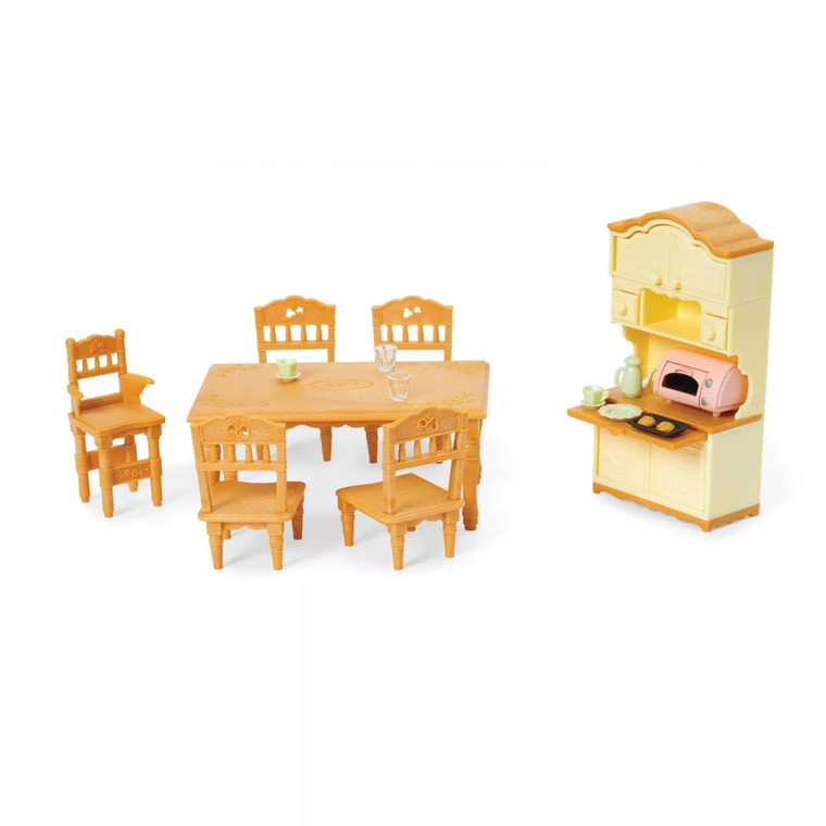 Calico Critters - Dining Room Set - 020373218093