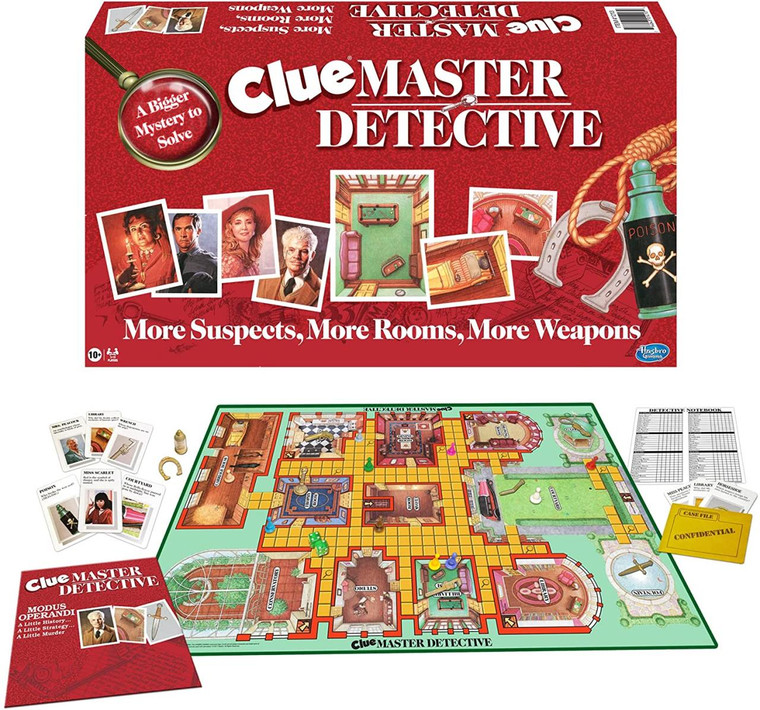 Clue Master Detective - 714043012134