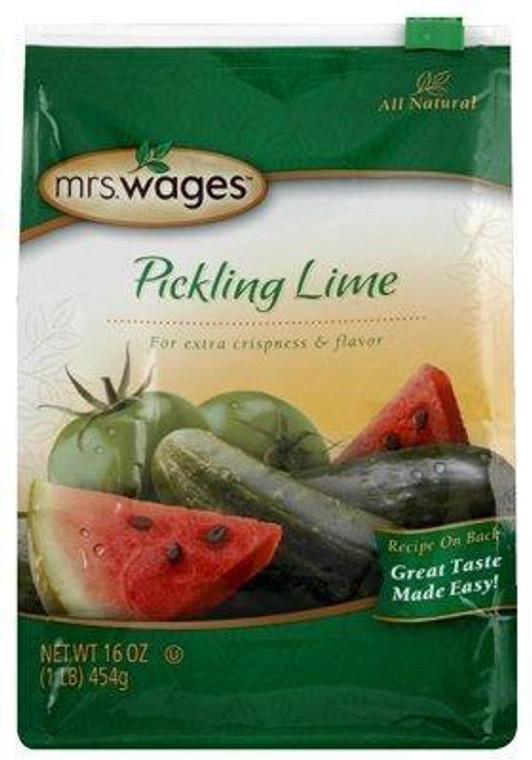 Kent Precision Food Group Mrs. Wages Pickling Lime Seasoning Yeager's