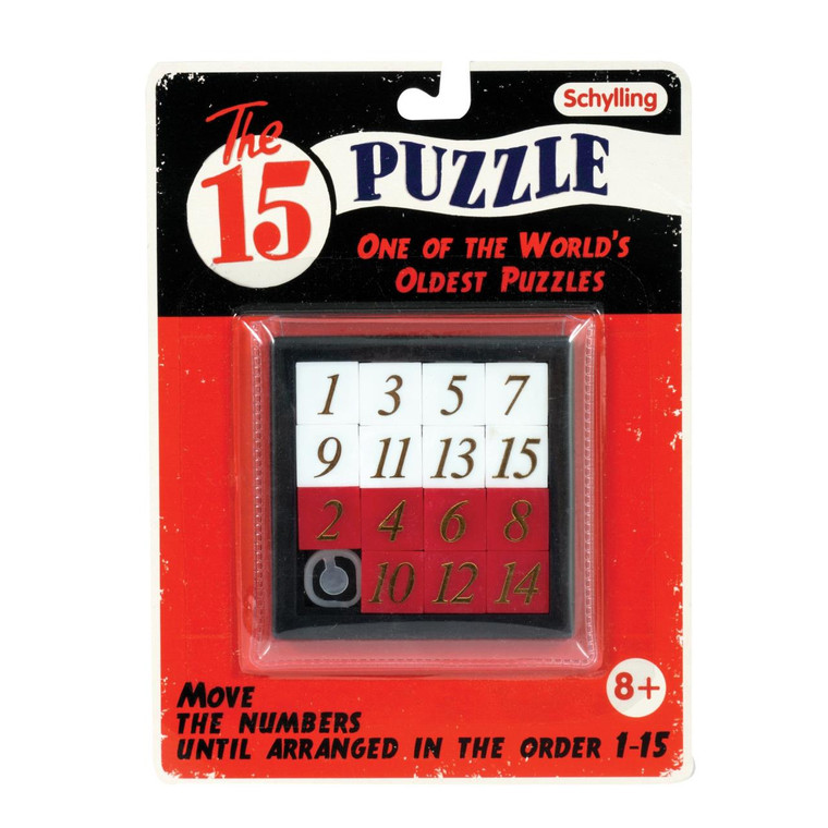 Schylling The 15 Slide Puzzle - 019649221066