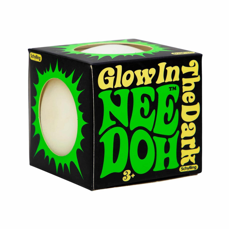 Schylling Nee-Doh Groovy Glob Glow In The Dark - 019649235278