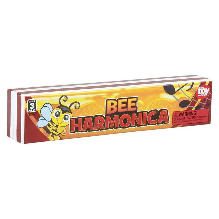 Toy Network Metal Bee Harmonica - 097138713322