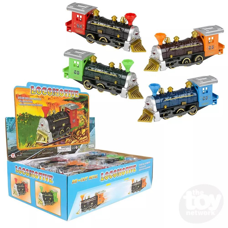 Toy Network 7" Pullback Locomotives - 097138730206