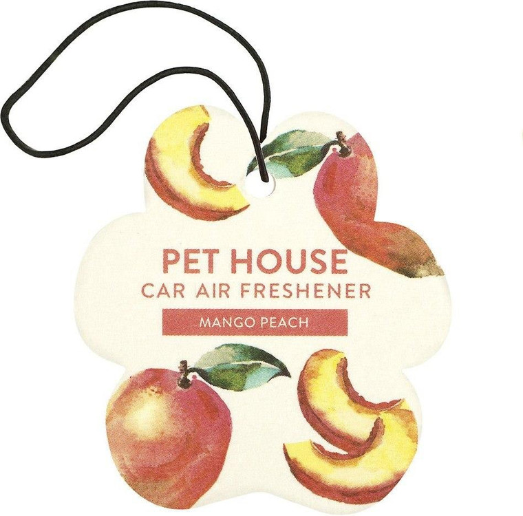 One Fur All By Pet House Car Freshner Mango Peach - 736902409305