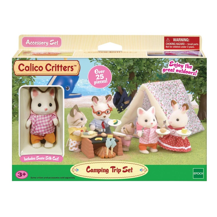 Epoch Everlasting Calico Critters Let's Go Camping - 020373214255