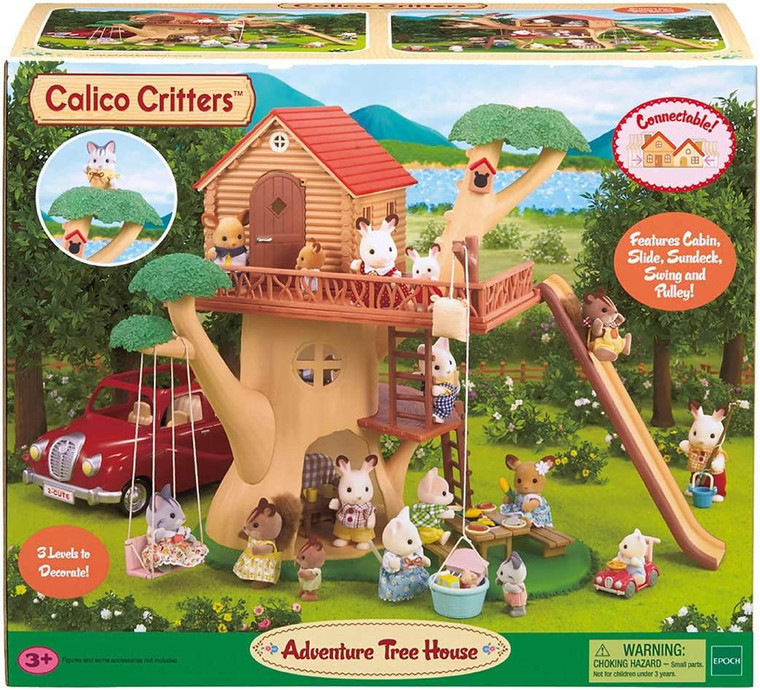 Epoch Everlasting Calico Critters Adventure Tree House - 020373214446