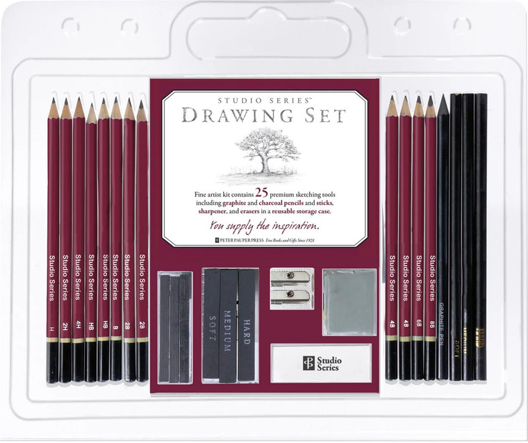 Peter Pauper Drawing Pencil Set - 9781441310200