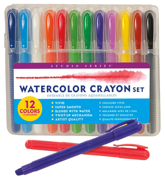 Peter Pauper Watercolor Crayons - 9781441320537