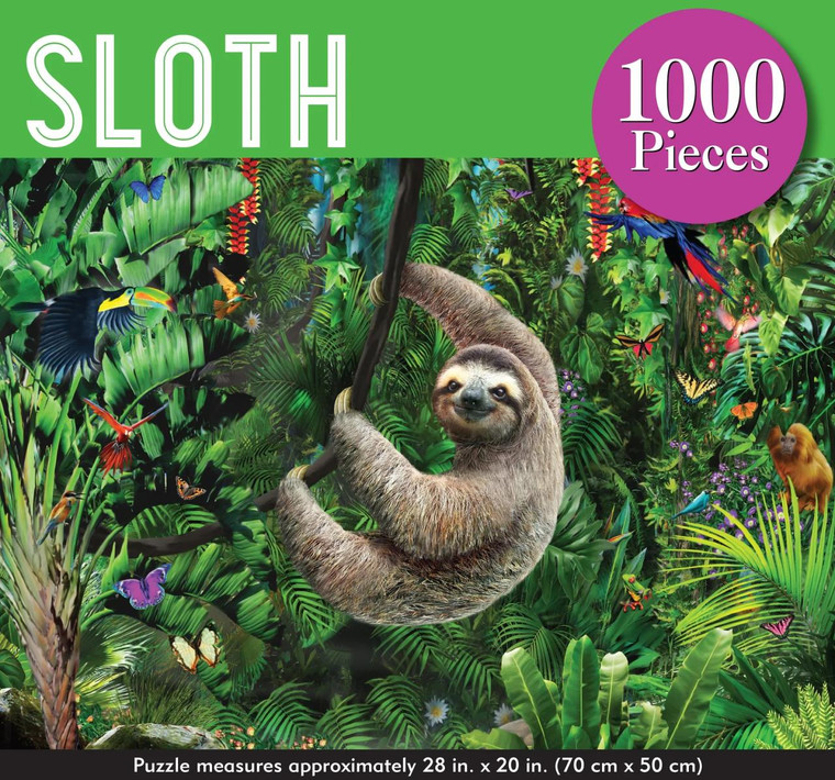 Peter Pauper Sloth 1000pc Puzzle - 9781441329295