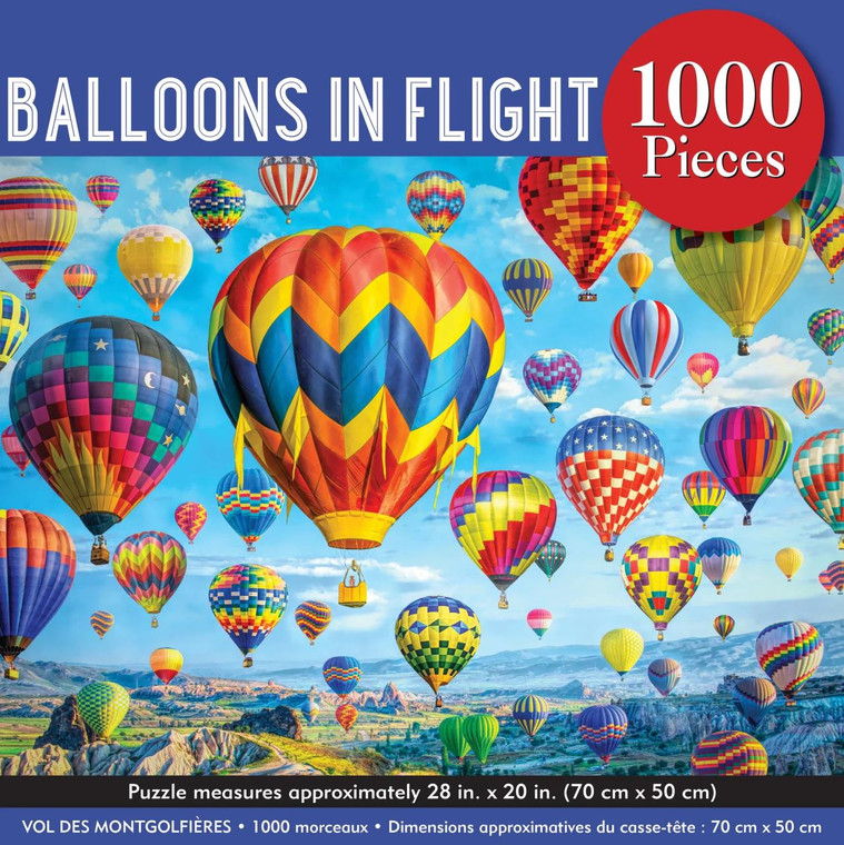 Peter Pauper Balloons In Flight 1000pc Puzzle - 9781441330536