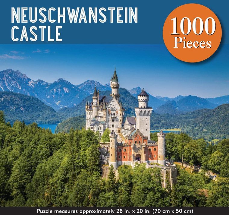 Peter Pauper Neuschwanstein Castle 1000pc Puzzle - 9781441330581