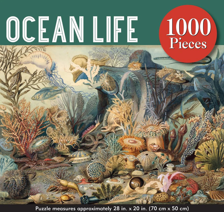 Peter Pauper Ocean Life 1000pc Puzzle - 9781441330598