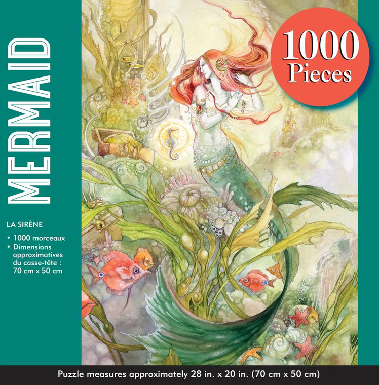 Peter Pauper Mermaid 1000pc Puzzle - 9781441330680