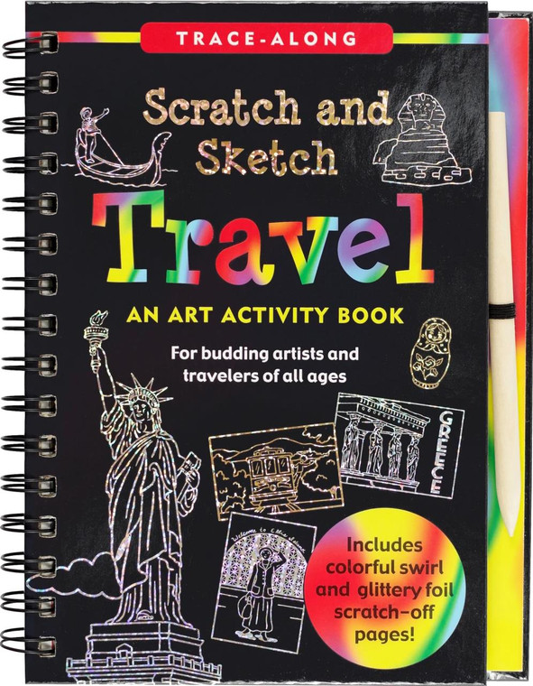 Peter Pauper Scratch & Sketch Travel - 9781441332578