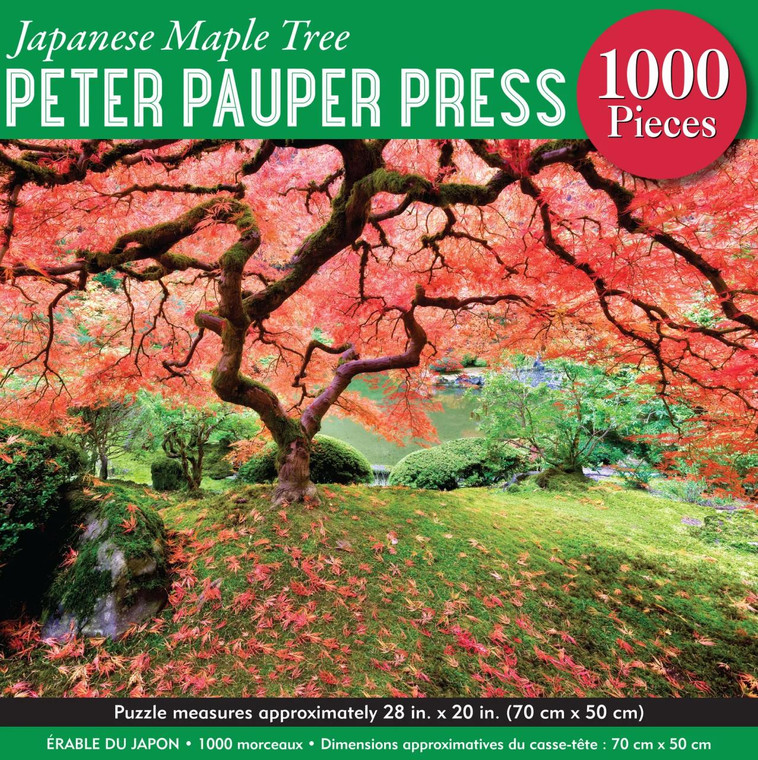 Peter Pauper Japanese Maple Tree 1000pc Puzzle - 9781441333377