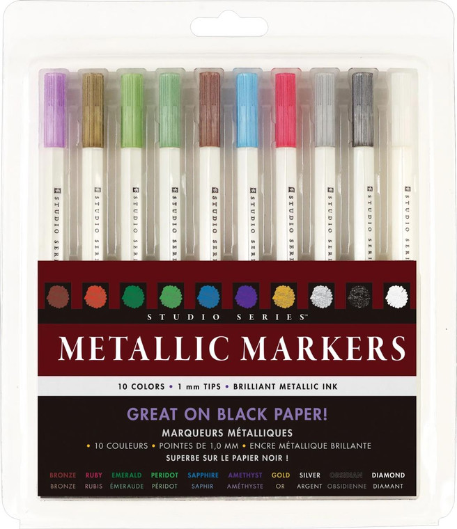 Peter Pauper Metallic Markers - 9781441339089