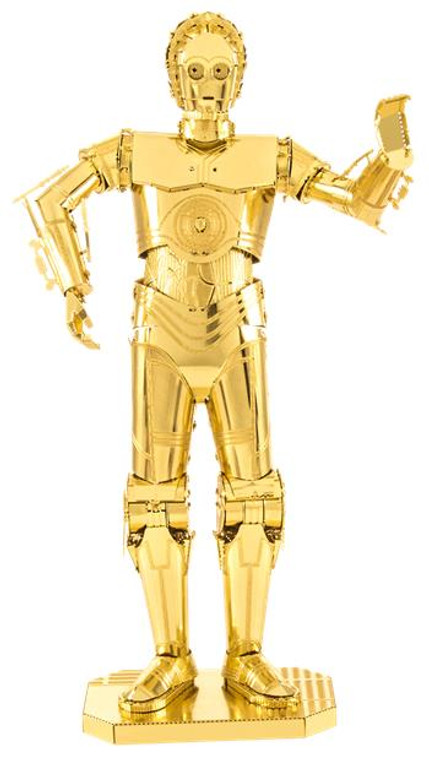 Fascinations Metal Earth Gold C-3PO - 032309012705