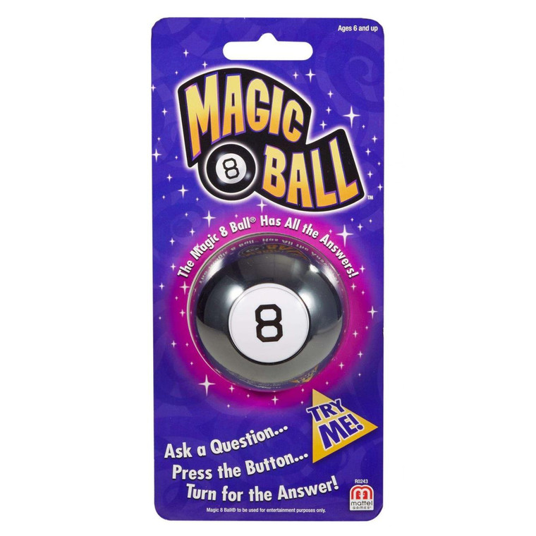 Mattel Inc Mini Magic 8 Ball - 027084792355