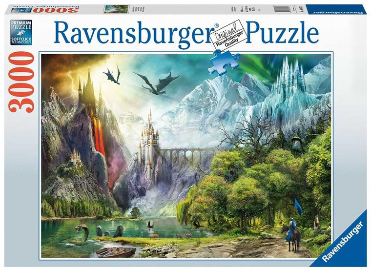 Ravensburger Reign Of The Dragon 3000pc Puzzle - 4005556164622